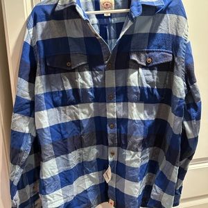 Brooks brothers flannel dress shirt